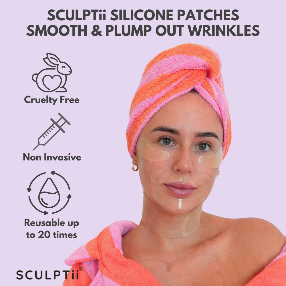 SCULPTii Neck & Decolletage Smoothing Silicone Patches Double Pack