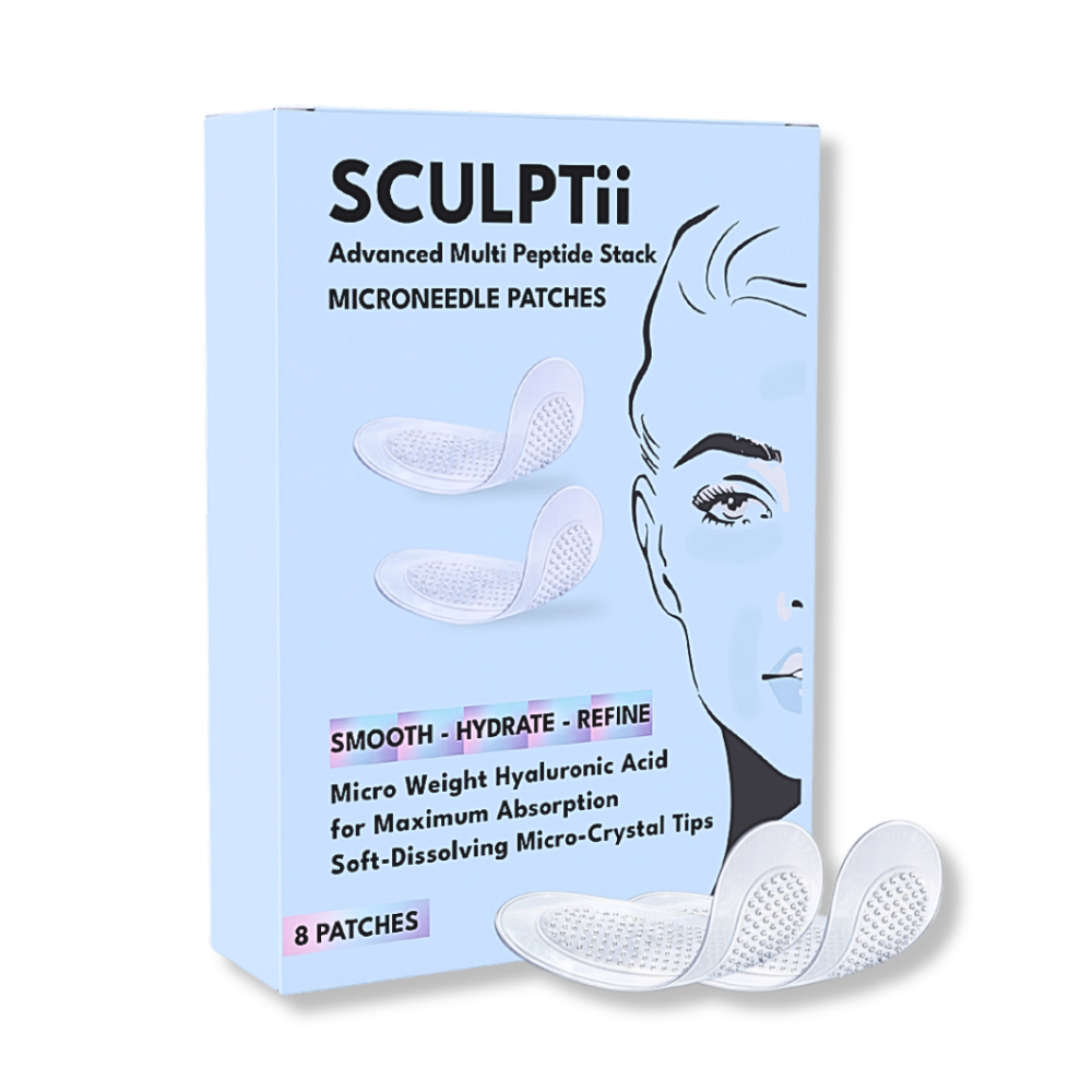SCULPTii Peptide Microneedle Eyelift Patches