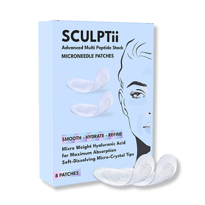 SCULPTii Peptide Microneedle Eyelift Patches