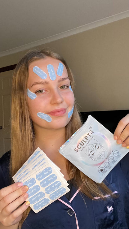 SCULPTii Precut Face tapes 128 Pack