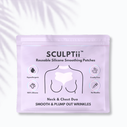 SCULPTii Neck & Decolletage Smoothing Silicone Patches Double Pack