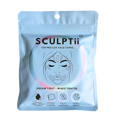 SCULPTii Precut Face tapes 128 Pack