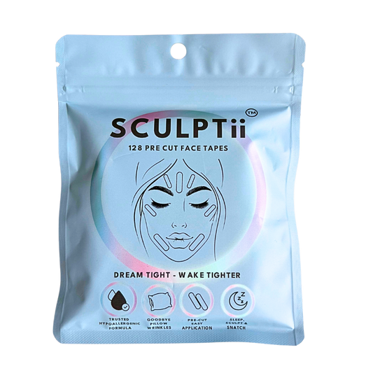 SCULPTii Precut Face tapes 128 Pack