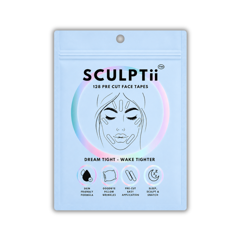 SCULPTii Precut Face tapes 128 Pack