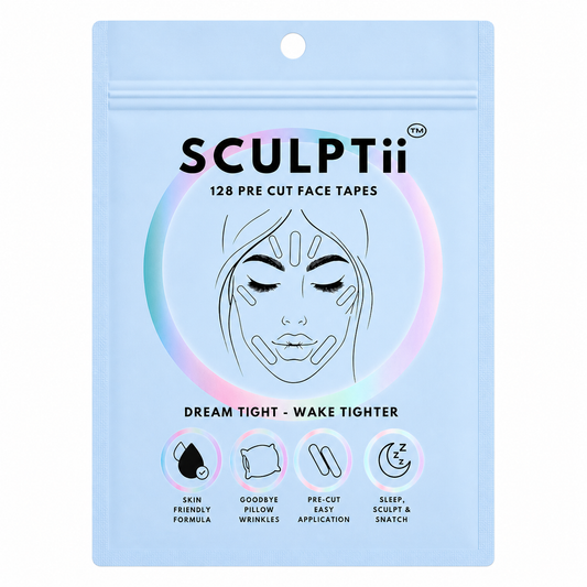 SCULPTii Precut Face tapes 128 Pack