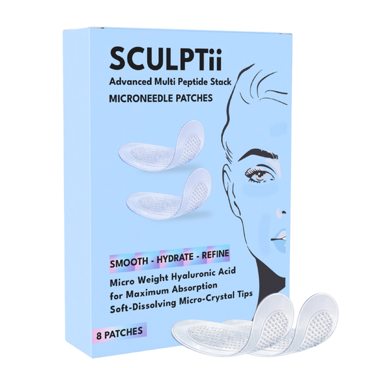 SCULPTii Peptide Microneedle Eyelift Patches