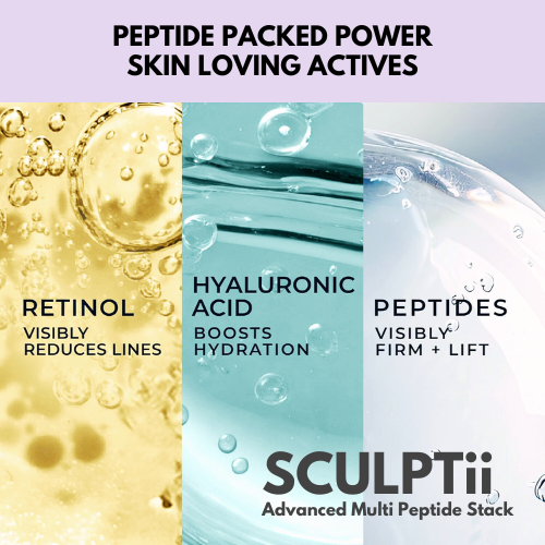 SCULPTii Peptide Microneedle Eyelift Patches