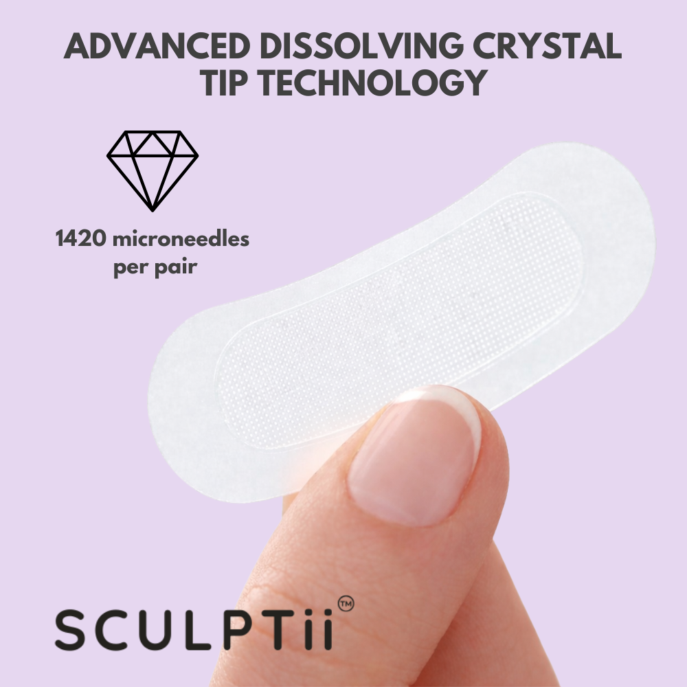 SCULPTii Peptide Microneedle Eyelift Patches
