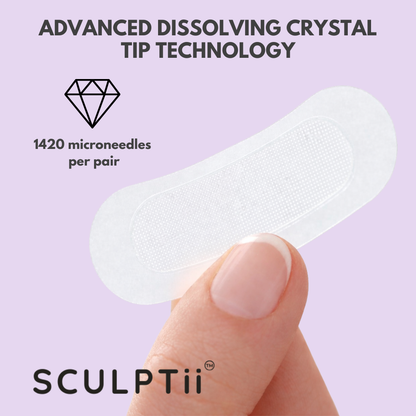 SCULPTii Peptide Microneedle Eyelift Patches