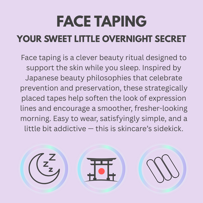 SCULPTii Precut Face tapes 128 Pack