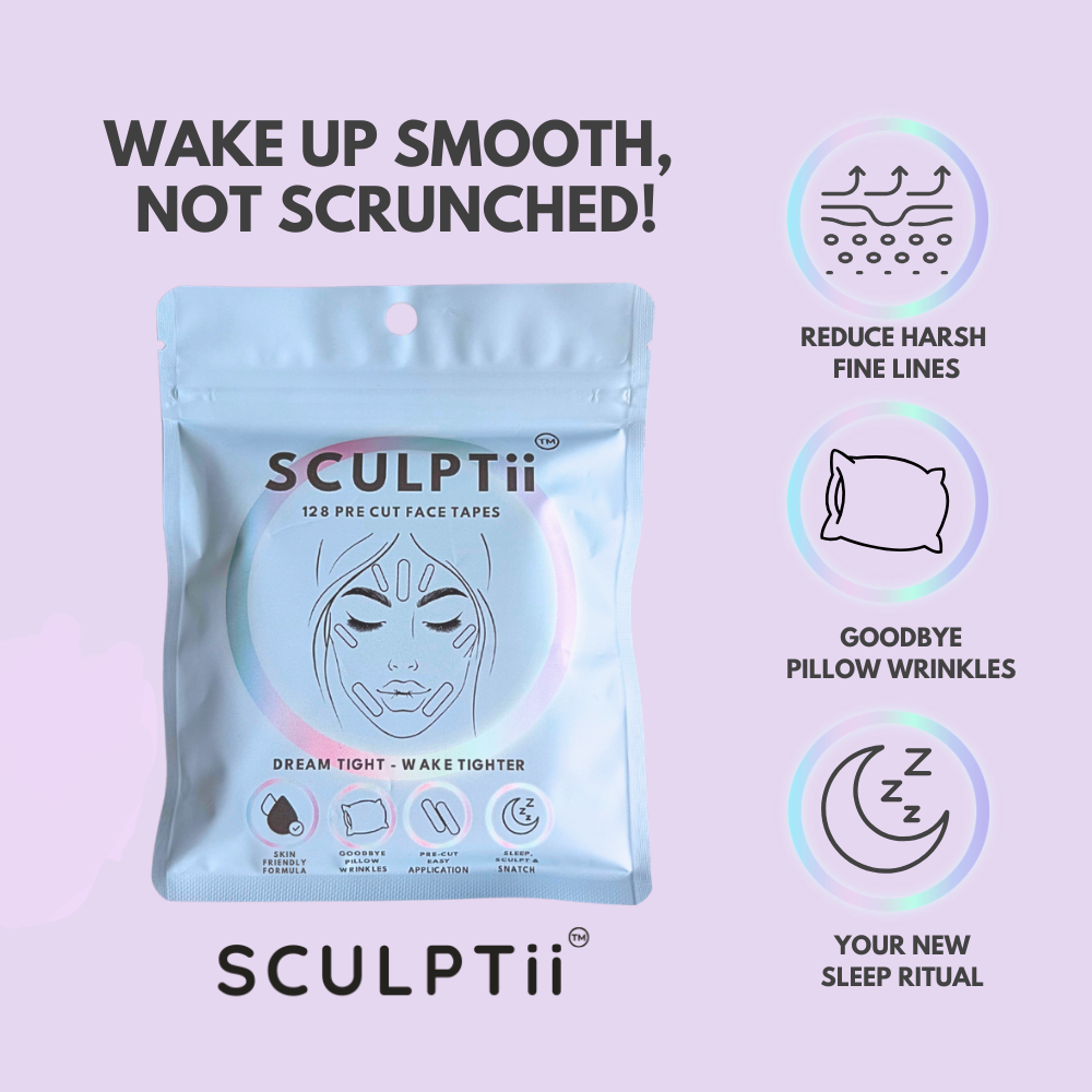 SCULPTii Precut Face tapes 128 Pack